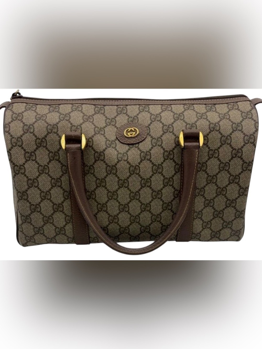 Gucci GG Supreme Boston Bag, Dust Bag unbranded strap - Picture 1 of 12